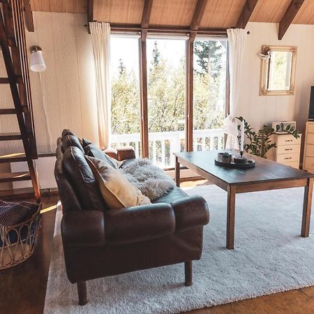 Bjoerk - A Cozy Hilltop Cottage - Great Location! Blaskogabyggd 外观 照片