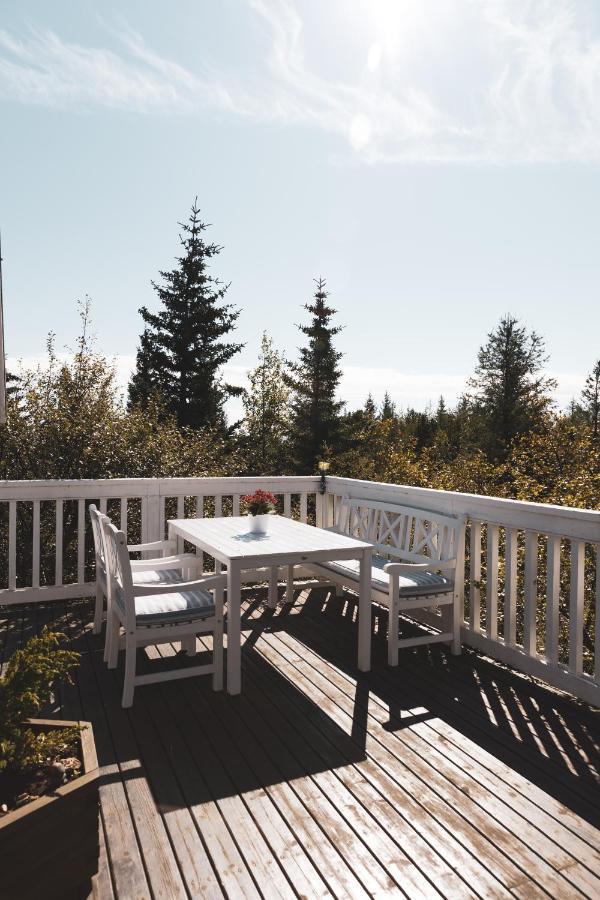 Bjoerk - A Cozy Hilltop Cottage - Great Location! Blaskogabyggd 外观 照片